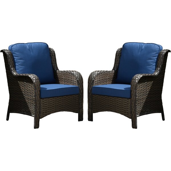 Navy blue patio discount chairs